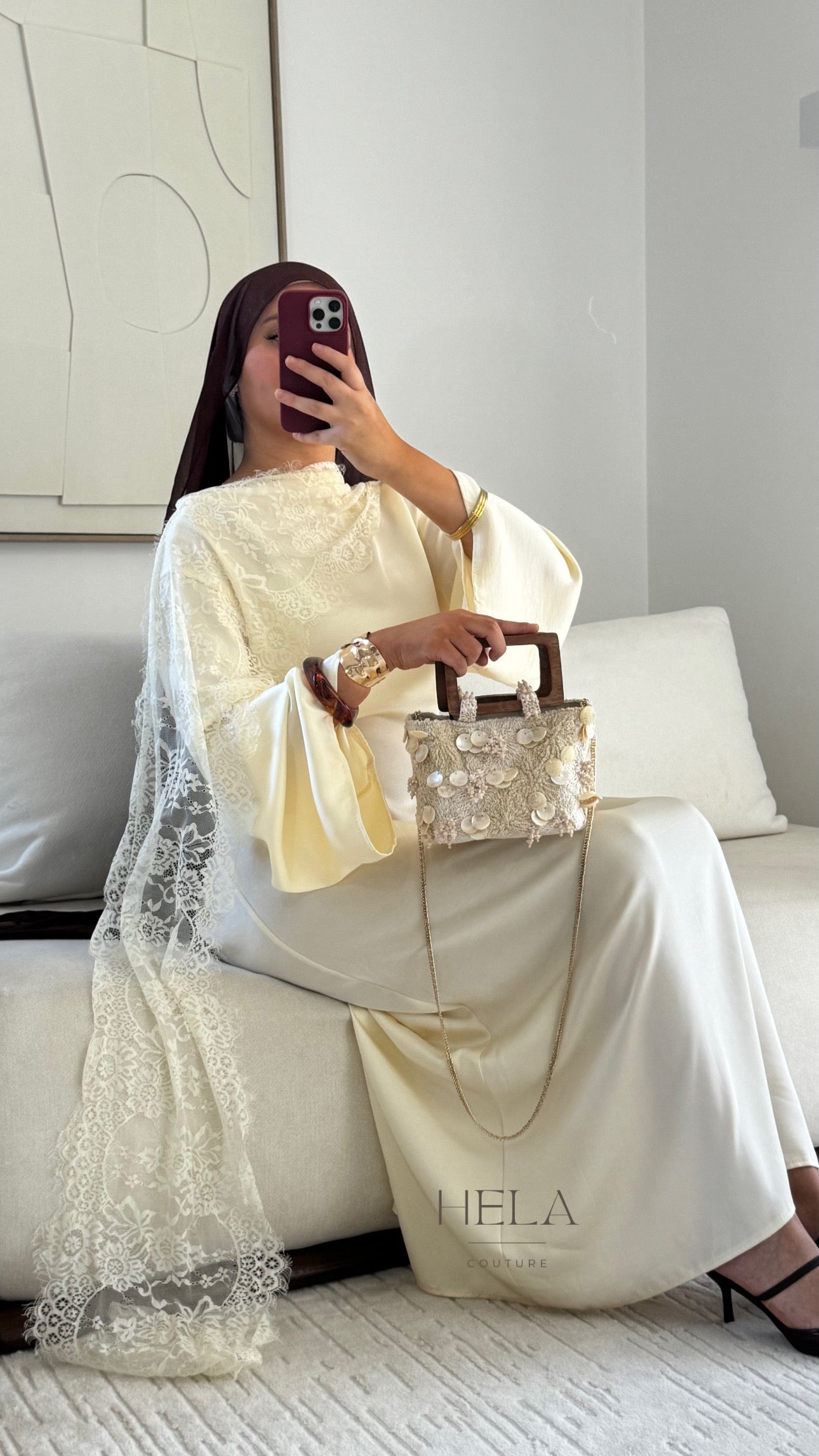 Pré-commande | Robe ESMÉE ÉCRU