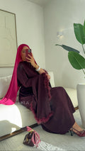 Robe EZRA Burgundy - Eïd Collection