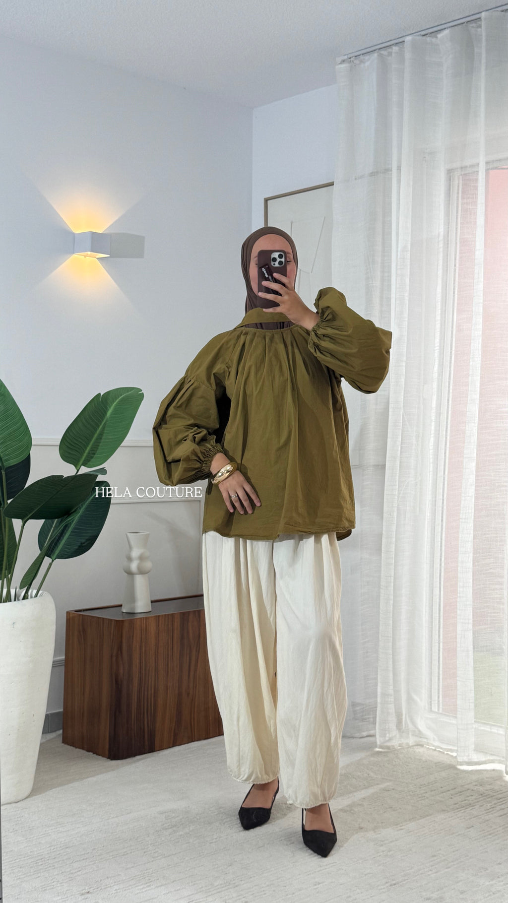 BLOUSA OLIVE