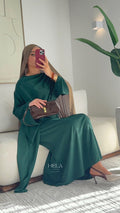 Robe Nisa Émeraude - Eïd collection