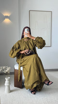 Ensemble Noor - Olive | Premium